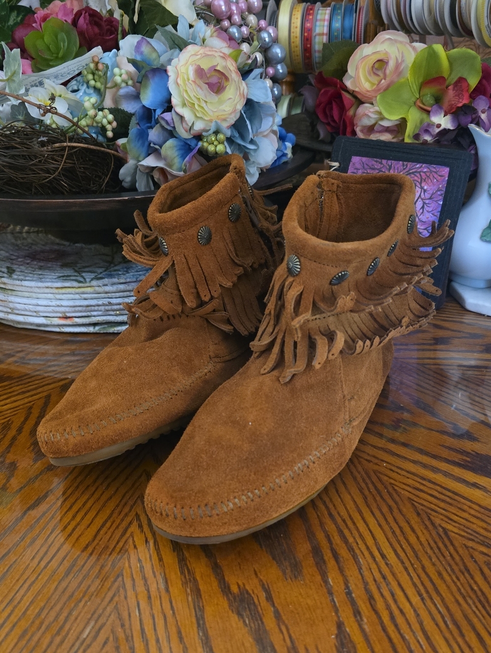 Minnetonka Moccasins Short Boots
